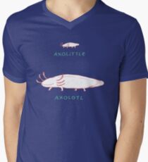 Axolittle Axolotl Men's V-Neck T-Shirt