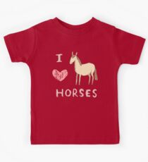 I ❤ Horses Kids Tee