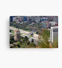 Santiago de Chile Canvas Print