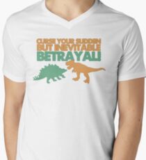Curse your sudden but inevitable betrayal! Men's V-Neck T-Shirt