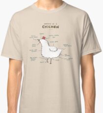 Anatomy of a Chicken Classic T-Shirt