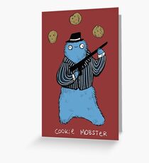 Cookie Mobster Greeting Card