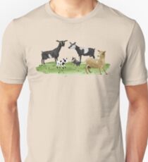 Dairy Goats Unisex T-Shirt