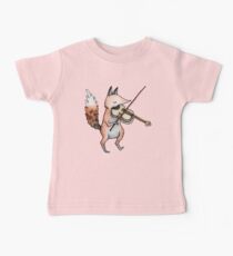 Violin Fox Baby Tee
