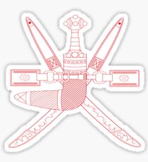 National Emblem of Oman Sticker