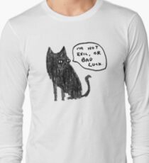 Black Cats Aren't Evil Long Sleeve T-Shirt