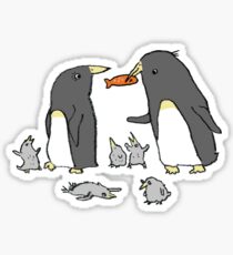 Penguin Family Sticker