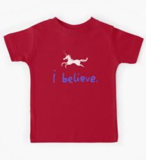 Ich glaube an Einhörner Kinder T-Shirt