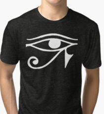 Egyptian Eye of Horus T-Shirt Tri-blend T-Shirt