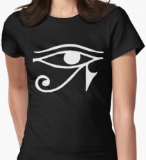 Egyptian Eye of Horus T-Shirt Women's Fitted T-Shirt