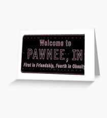 Pawnee Indiana Greeting Card