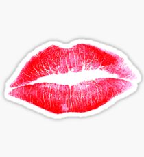Sexy red lips Sticker