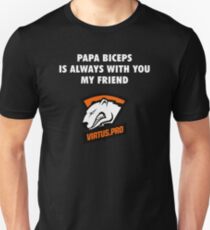 Papa Biceps is always with you my friend Unisex T-Shirt