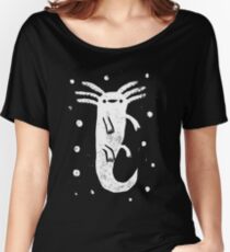 Axolotl Print Women's Relaxed Fit T-Shirt