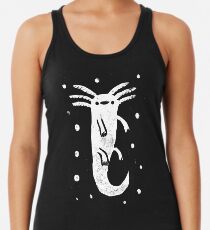 Axolotl Print Women's Tank Top
