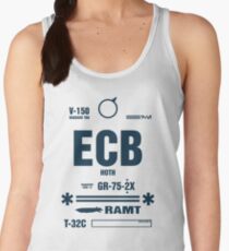 Rebel Echo Base ECB, Hoth Luggage Tag Women's Tank Top