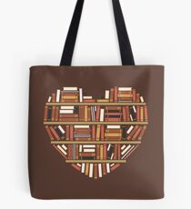 I Heart Books Tote Bag
