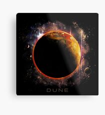 DUNE the spice must flow Metal Print
