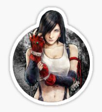Tifa Lockhart FF7 Portrait Sticker
