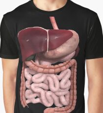 Digestive system 3D Graphic T-Shirt