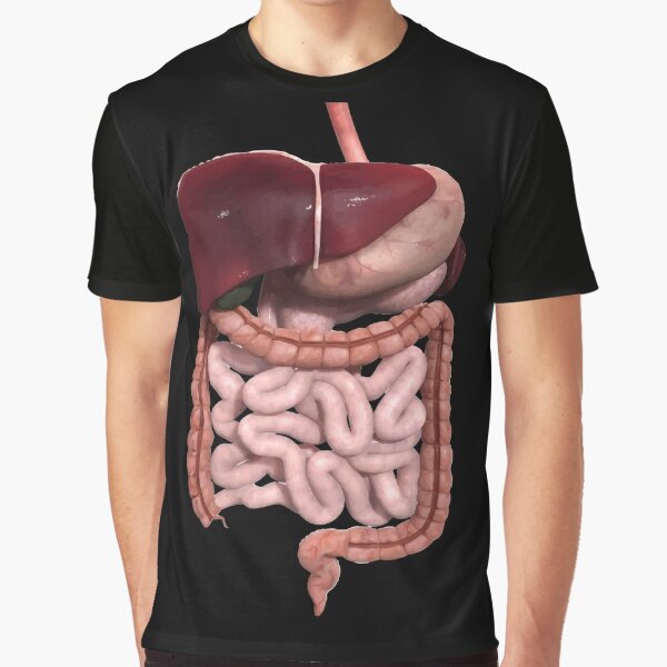 Digestive System T-Shirts | Redbubble