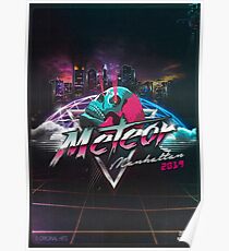 Meteor Manhattan 2019 EP Artwork Poster