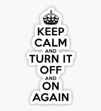 Keep Calm Sticker