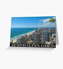 Australian Gold Greeting Card