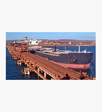 Pilbara Red & Blue Photographic Print