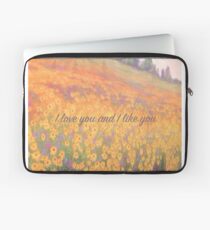 Wildflower Mural Laptop Sleeve