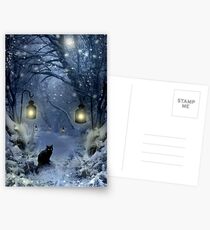 Winter Twilight Postcards