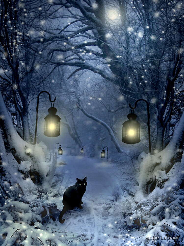 Winter Twilight by AngelaBarnett