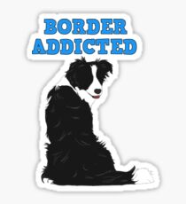 Border Addicted Sticker