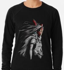 Mononoke Wolf Anime Tra Digitale Malerei Leichter Pullover