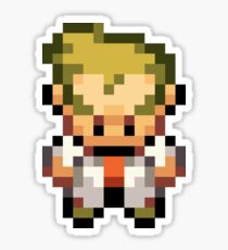 Professor Oak Overworld Sprite Sticker