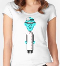 Maniac Mansion #04 Women's Fitted Scoop T-Shirt