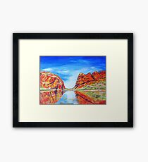 Glen Helen Gorge N.T. Framed Print