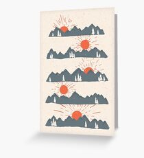 Sunrises...Sunsets... Greeting Card