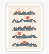 Sunrises...Sunsets... Sticker