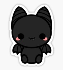 Cute spooky bat Sticker