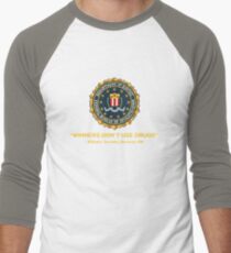 Winners Don't Use Drugs Men's Baseball ¾ T-Shirt