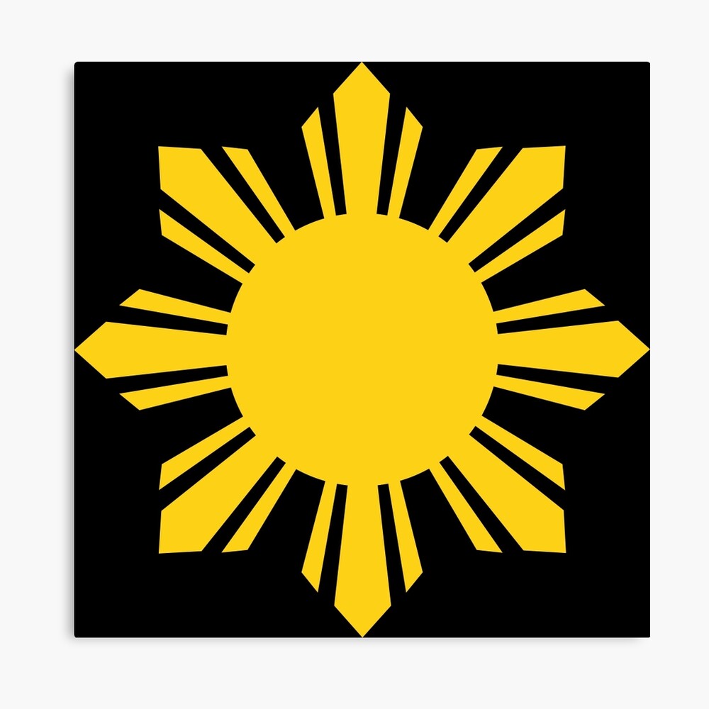 "Filipino Sun" Canvas Print by kayve | Redbubble