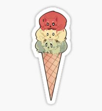 Stop Light Puppies Sticker