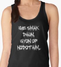 Ge smak daun, gyon op nodataim Women's Tank Top