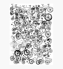 Bicycles Photographic Print