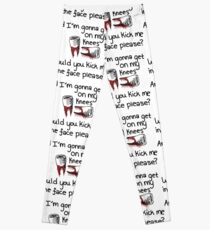 Lipstick Covered Magnet The Front Bottoms Leggings