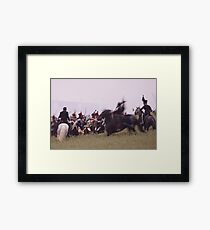 British Cavalry Charge Framed Print