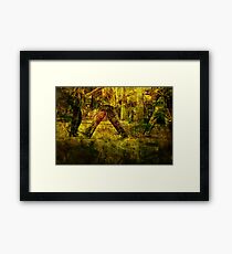 Pedestrians On the Move No.1 Framed Print