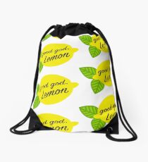 Good God, Lemon Drawstring Bag