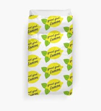 Good God, Lemon Duvet Cover